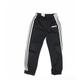 adidas Boys Black Striped Jegging Trousers Size 3-4 Years