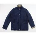 Regatta Womens Blue Jacket Coat Size L Button