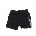 Speedo Mens Black Nylon Bermuda Shorts Size XS Slim Drawstring - Swim