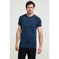 Summit II Mens Baselayer T-Shirt - Navy