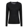 Merino Womens Thermal Top II - Black