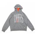 Duffs Boys Grey Pullover Hoodie Size 12 Years