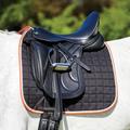 Weatherbeeta Therapy-Tec Dressage Saddle Pad - Black/Silver/Red - Full