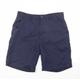 Dunlop Mens Blue Polyester Bermuda Shorts Size 32 in L8 in Regular Zip