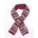 Monsoon Girls Pink Striped Scarf Scarves & Wraps One Size