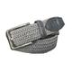 Mark Todd Deluxe Grey Stretch Braided Belt - Small/Medium 26andquot;- 30andquot;
