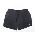 Speedo Mens Black Nylon Bermuda Shorts Size L Regular Drawstring - Swim Shorts