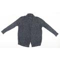 Abercrombie & Fitch Mens Grey Cardigan Jumper Size M