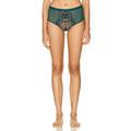 Wolford Belle Fleur Shaping Brief in Emerald - Green. Size XS (also in S).