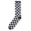 Vans Checkerboard Crew Socks - Black/White