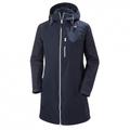 Helly Hansen - Women's Long Belfast Jacket - Coat size M, blue