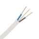 Zexum White 2.5mm 24A 2 Core & Earth Brown Blue Fire Resistant Rated Power Cable - 25 Meter