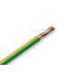 Zexum Earth Green Yellow 2.5mm 7 Strand 24A Single Core 6491X (H07V-R) Round Power PVC Insulated Conduit Wire - 10 Meter