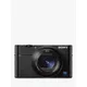 Sony Cyber-shot DSC-RX100 Va Camera, 4K, 20.1MP, 2.9x Optical Zoom, Wi-Fi, NFC, OLED EVF, 3" Tiltable Screen