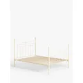 Wrought Iron And Brass Bed Co. Lily Iron Sprung Bed Frame, Super King Size
