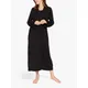 Nora Rose by Cyberjammies Marcella Plain Jersey Dressing Gown, Black
