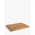 John Lewis Oak Wood Bread Board, L42cm, Natural