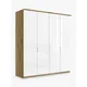 John Lewis Elstra 200cm Wardrobe with Glass Hinged Doors