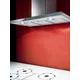 Elica Galaxy LED Chimney Hood, Stainless Steel/White Glass