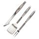 Outback 3-Piece BBQ Tool Set - Stainless Steel