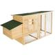 Tectake Isabella Rabbit Hutch/Chicken Coop