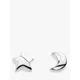 Kit Heath Miniatures Moonlight Stud Earrings, Silver