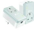 TP-Link AV600 2-Port Passthrough Powerline Starter Kit (TL-PA4022P KIT)