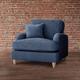 Kansas Arm Chair Manhattan Navy