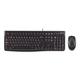 Logitech MK120 Desktop Keyboard & Mouse - Black