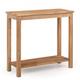 Julian Bowen Coxmoor Console Table 90Cm Oak