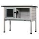 PawHut Wooden Elevated Rabbit Hutch