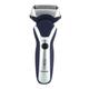 Panasonic Silver 3-Blade Wet and Dry Rechargeable Shaver