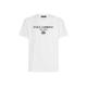 Dolce & Gabbana Cotton DG Embroidery and Patch T-shirt White