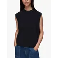 Whistles Wool Tank Top, Navy