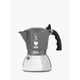 Bialetti Brikka Induction Stove-top Espresso Coffee Maker, 4 Cups, 170ml, Grey