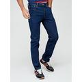 Levi's 501® '54 Original Straight Fit Jeans - Dark Wash, Dark Wash, Size 34, Inside Leg Long, Men