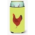 Caroline's Treasures New Hampshire Red Chicken Green Tall Boy Beverage Insulator Hugger