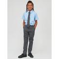 Everyday Boys 2 Pack Skinny Fit School Trousers - Grey, Grey, Size Age: 13-14 Years
