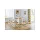 Julian Bowen Savoy 120 Cm Space Saver Dining Table + 4 Chairs