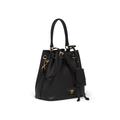 Prada Bucket Bag Saffiano Leather Gold-tone Black