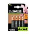 Duracell Aa Rechargeable 1300Mah Batteries - 4 Pack