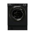 Candy Cbd 495D1Wbbe-80 Integrated Washer Dryer, 9Kg Wash, 5Kg Dry, 1400 Spin - Black - Washer Dryer With Installation