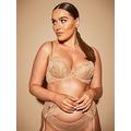 Ann Summers Bras Sexy Lace Planet Padded Plunge, Beige, Size 36G, Women