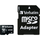 Verbatim Premium (64GB) Class 10 microSDXC Memory Card with Adaptor