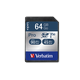 Verbatim 64GB Pro U3 SDXC Memory Card, UHS Speed Class 3
