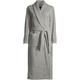 Towelling Bath Robe, Women, size: 10-12, petite, Grey, Cotton, by Lands' End