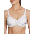 Berlei Electrify Non Padded High Impact Sports Bra - White, White, Size 36D, Women