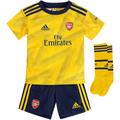 Arsenal 19/20 Away Mini Kit, Yellow