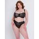 Curvy Kate Scantily Authority Thong Black, Black, Size M, Women