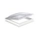 VELUX Flat Roof Window Clear Manual Dome and Kerb - 900mm x 900mm Glass CVP 090090 S00C